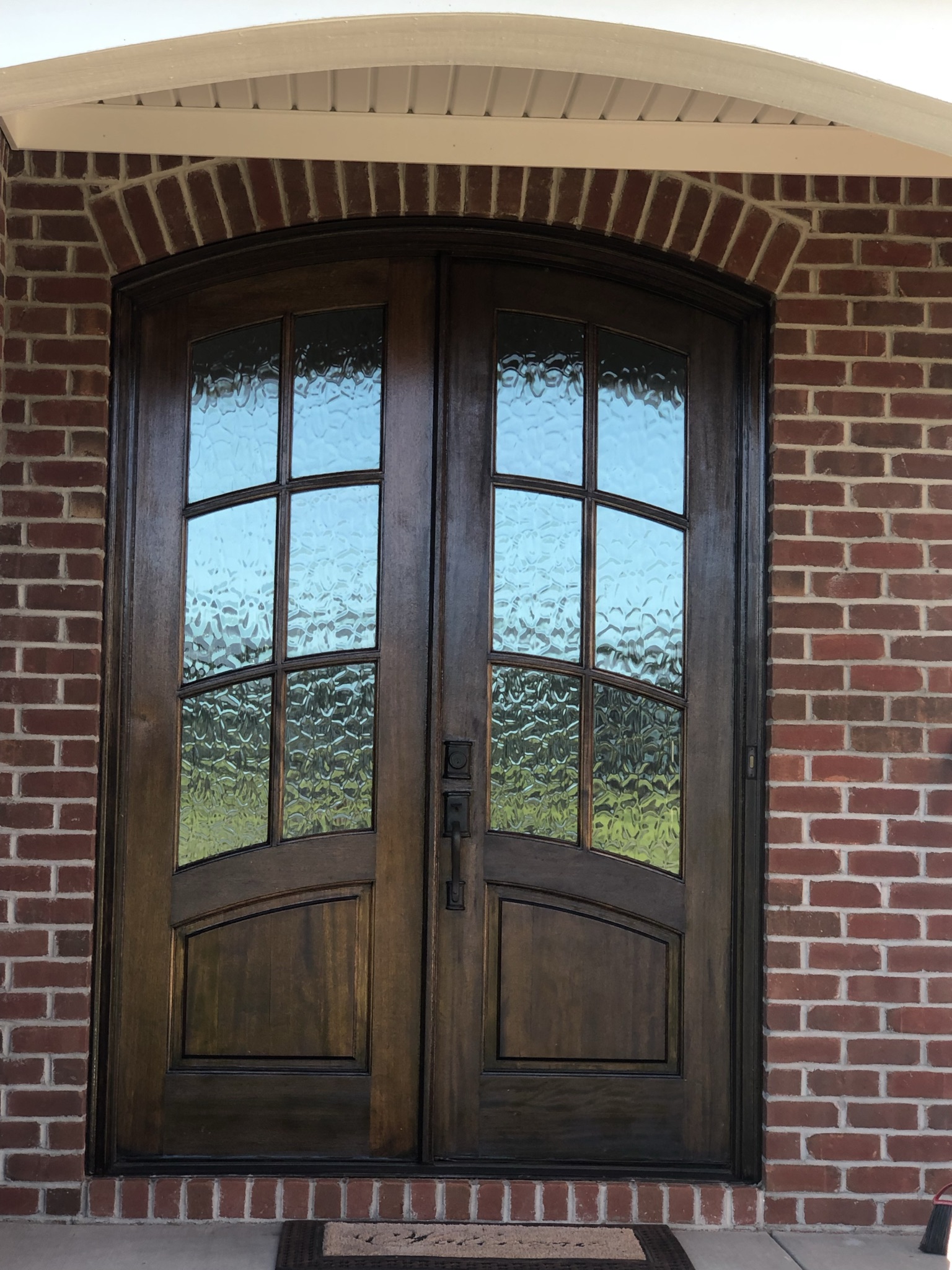 After photo of Door Repainting project in Clayton NC