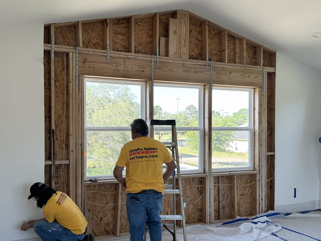 wall and trim repair