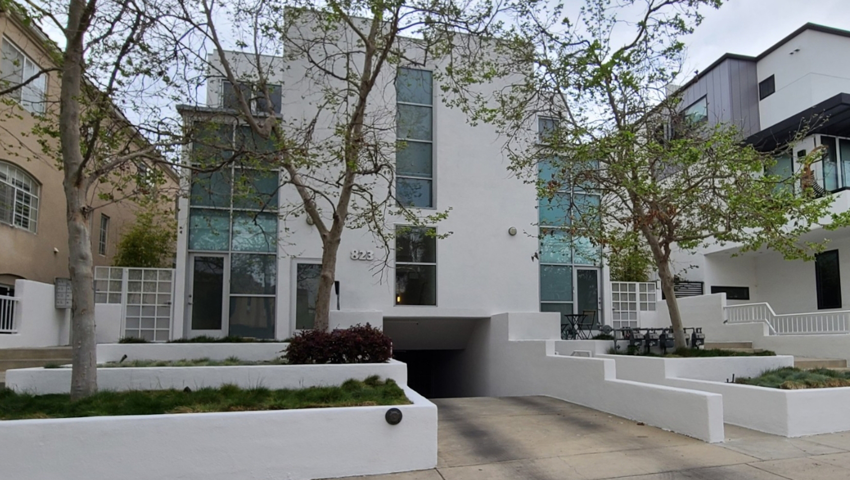 After the commercial painting was completed in West Hollywood by CertaPro of Sherman Oaks.