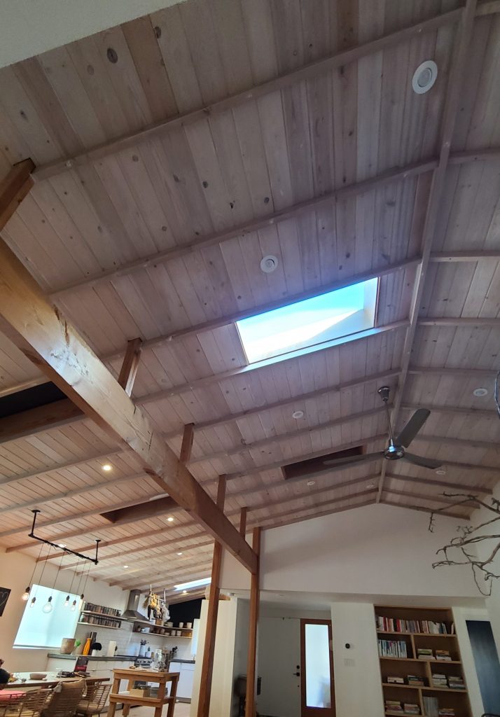 Before painting a ceiling in Sherman Oaks, ca.