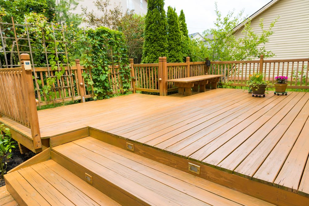 deck staining