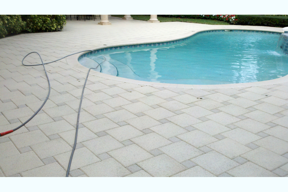 Pool Deck Painting After