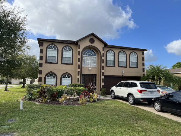 Exterior Before and After After