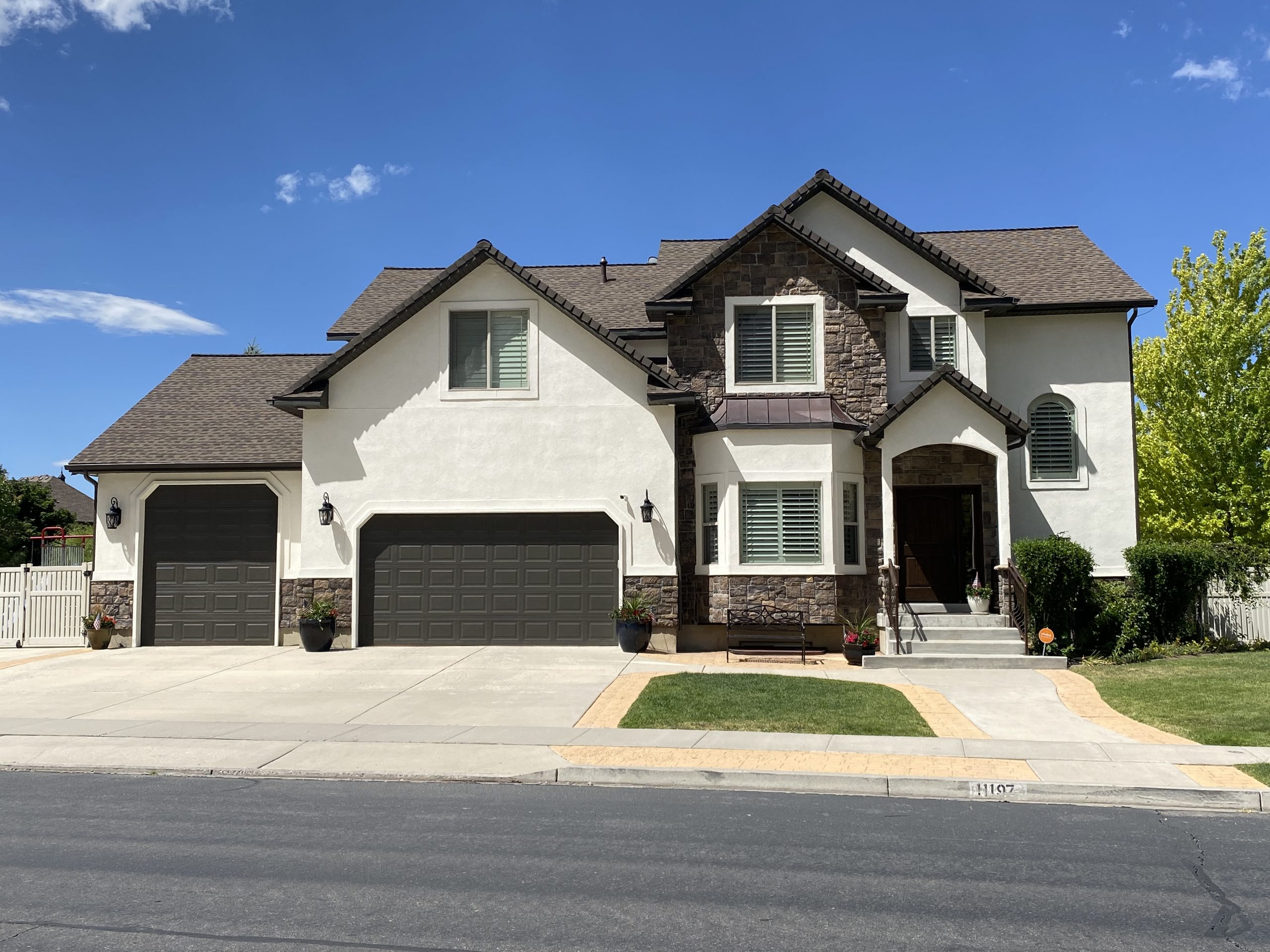 stucco home painted by certapro