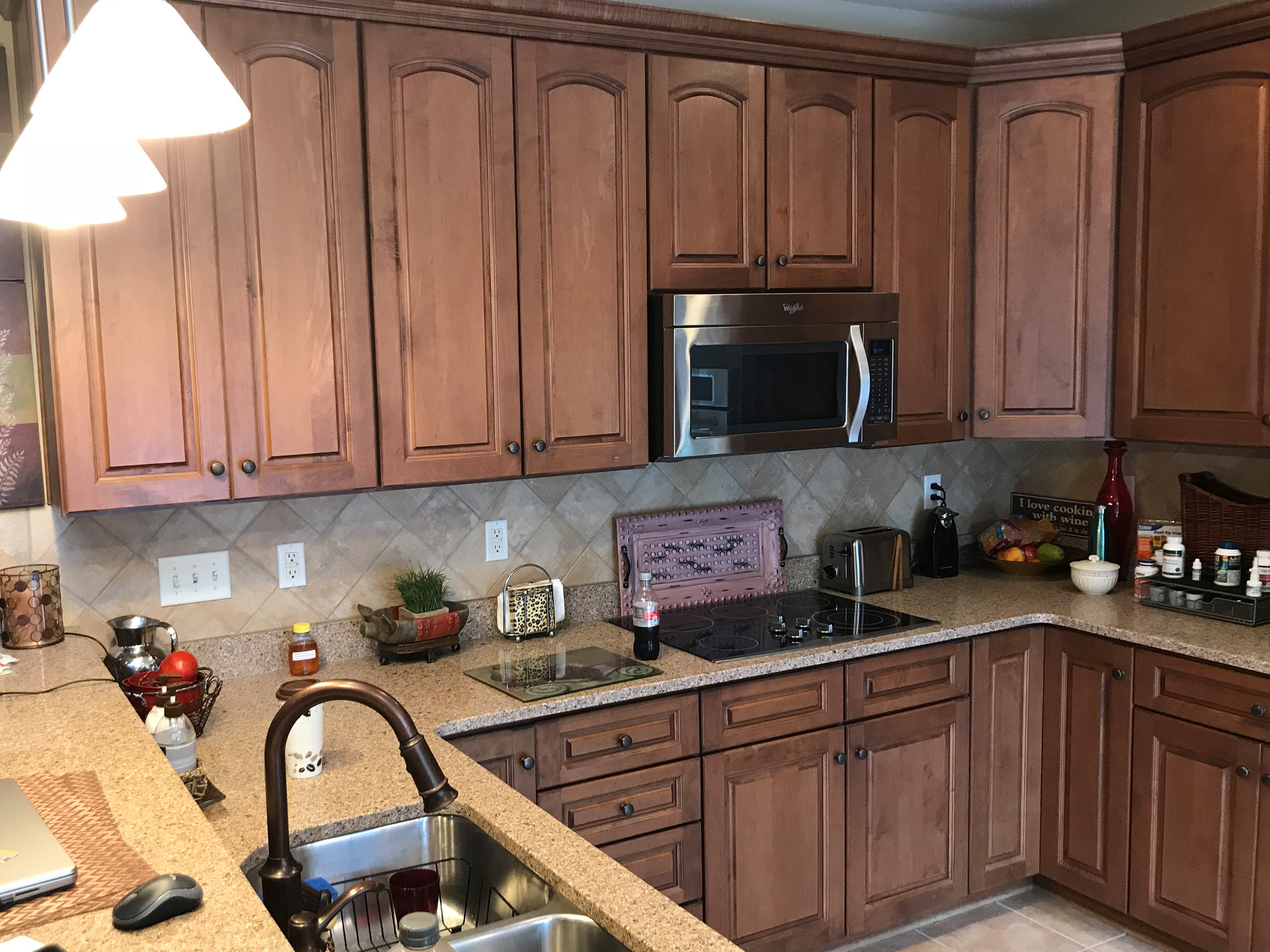 Kitchen Painting Before