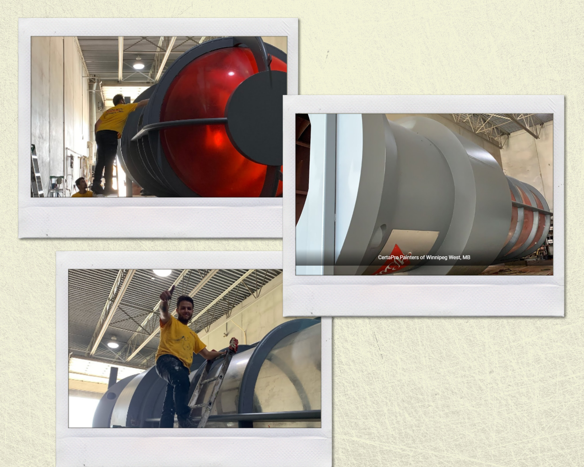 Budweiser Red light Certapro Painter Winnipeg West MB