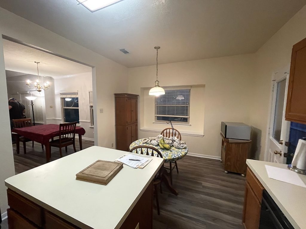 kitchen wallpaper removal after