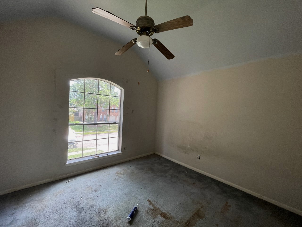 bedroom before painting