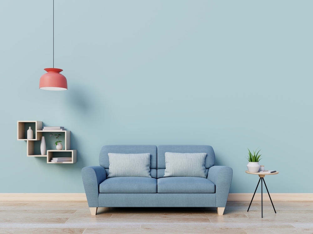 blue room