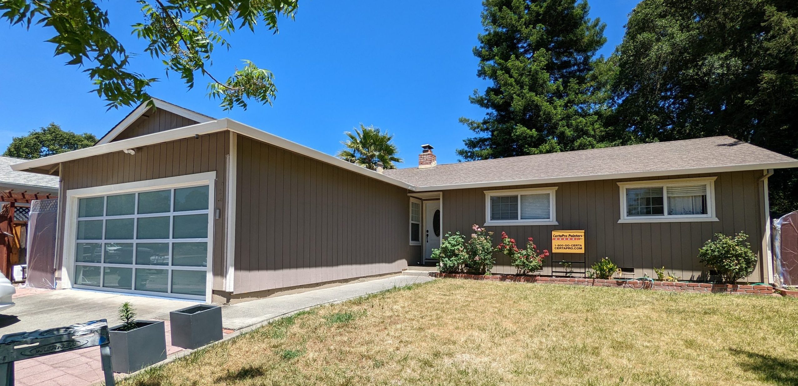 Ranch Style Home Exterior Transformation Before