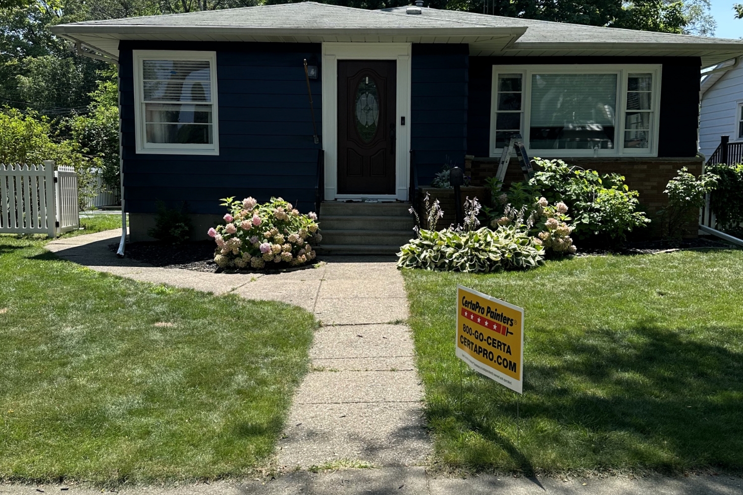 St Joseph Exterior Painting front of house after image