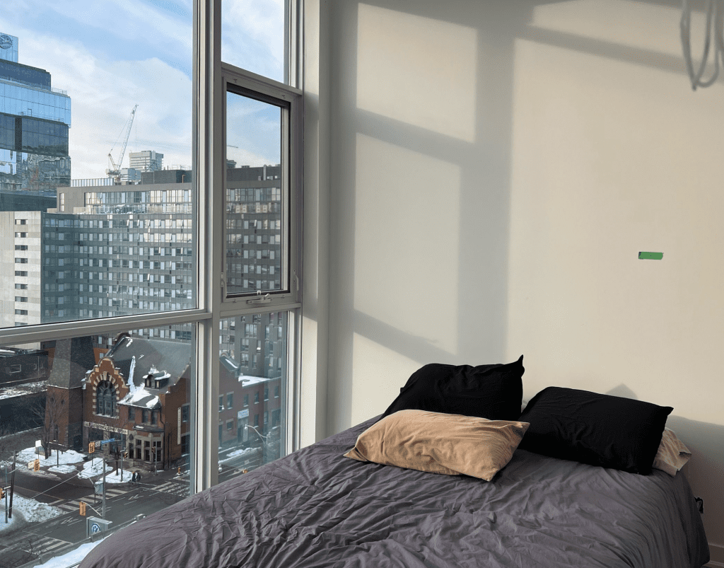 Apartment Bedroom Painting Before