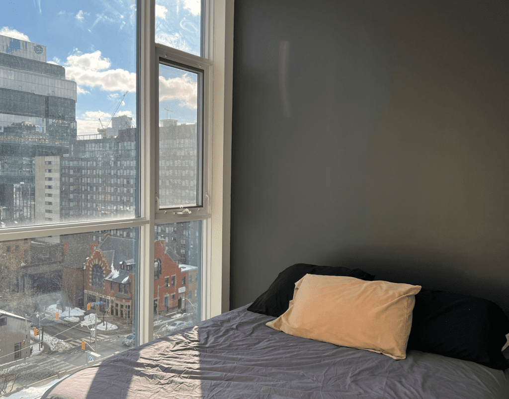 Apartment Bedroom Painting After