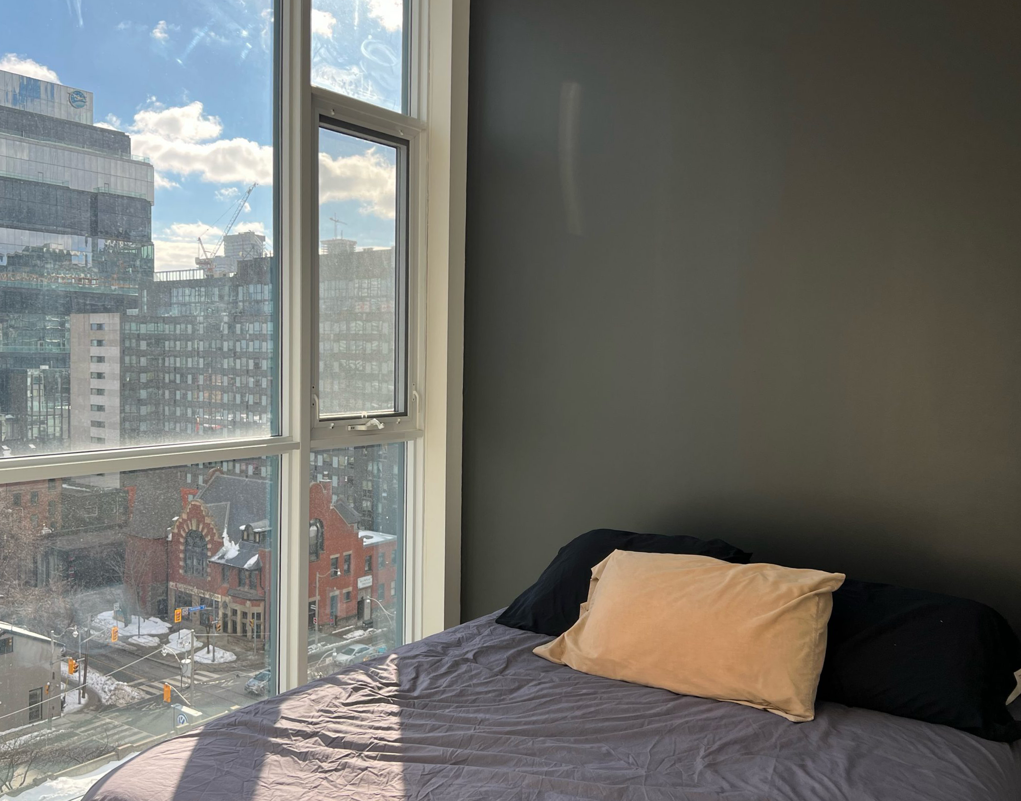 Apartment Bedroom Painting After