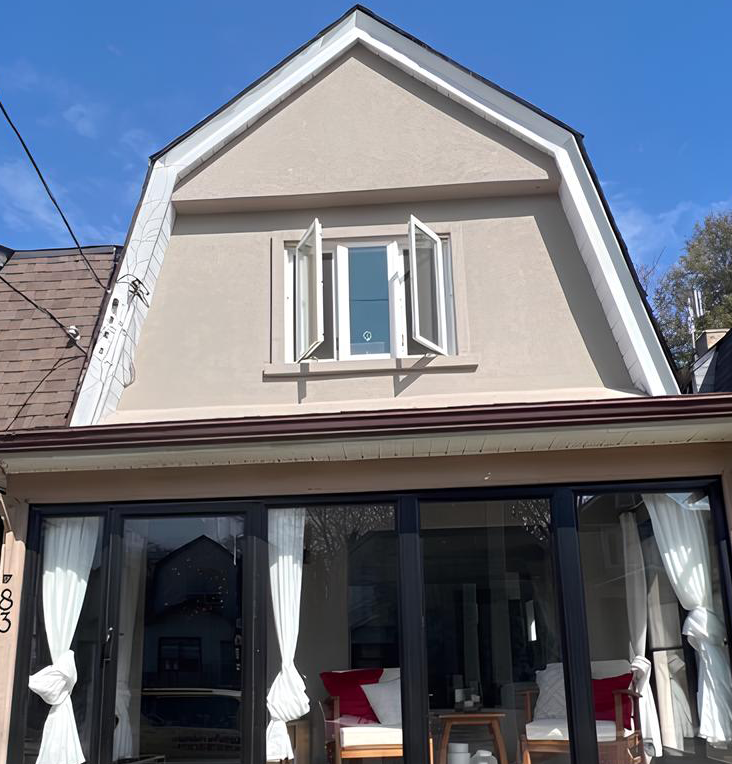 Exterior Painting Project in East York, ON Before