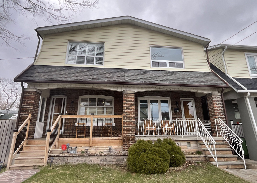 Front of Home: Before and After in the Danforth Before