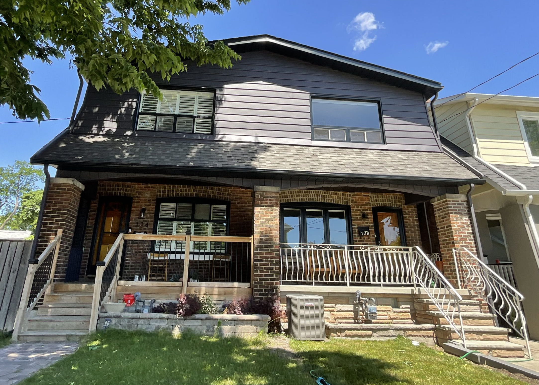 Front of Home: Before and After in the Danforth After