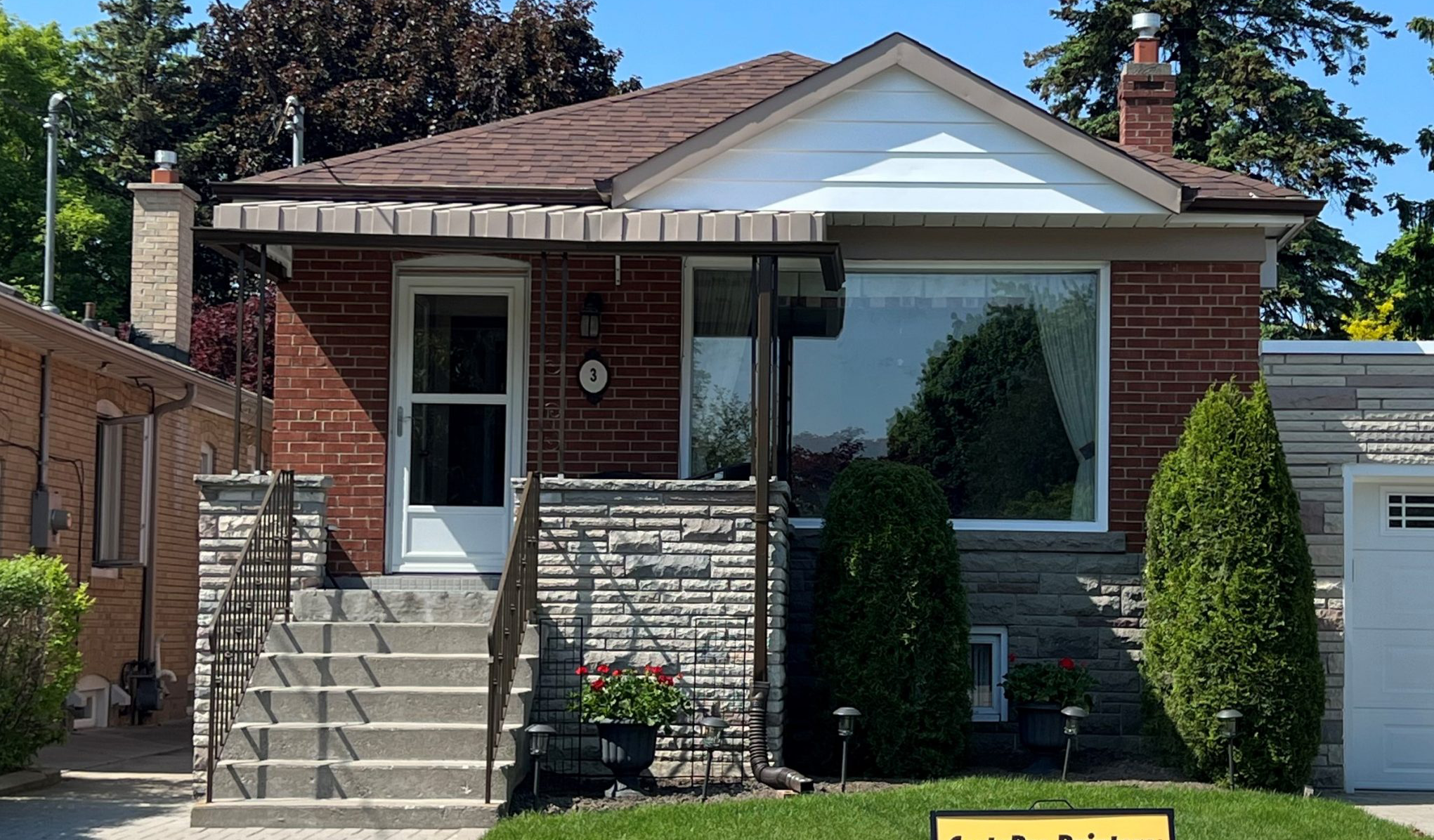 Front Porch Painting in Woodbine Heights Before