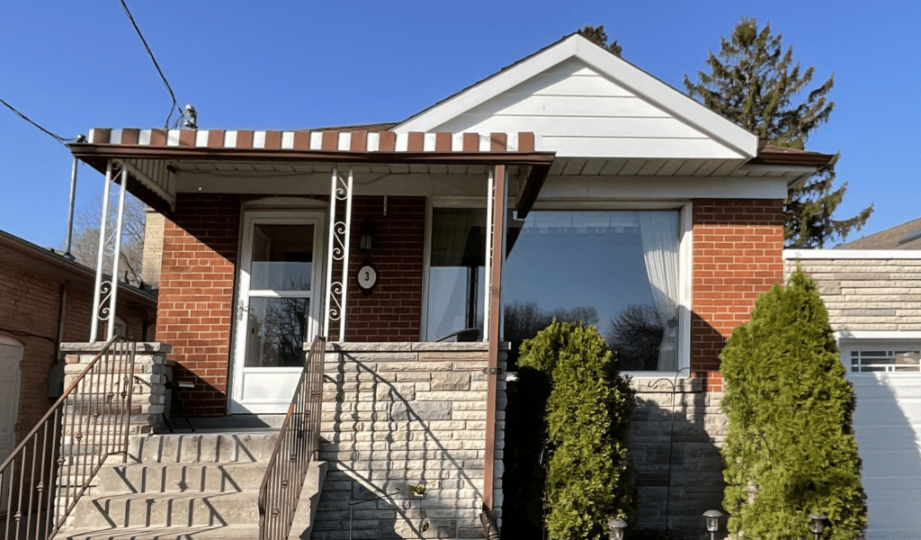 Front Porch Painting in Woodbine Heights After