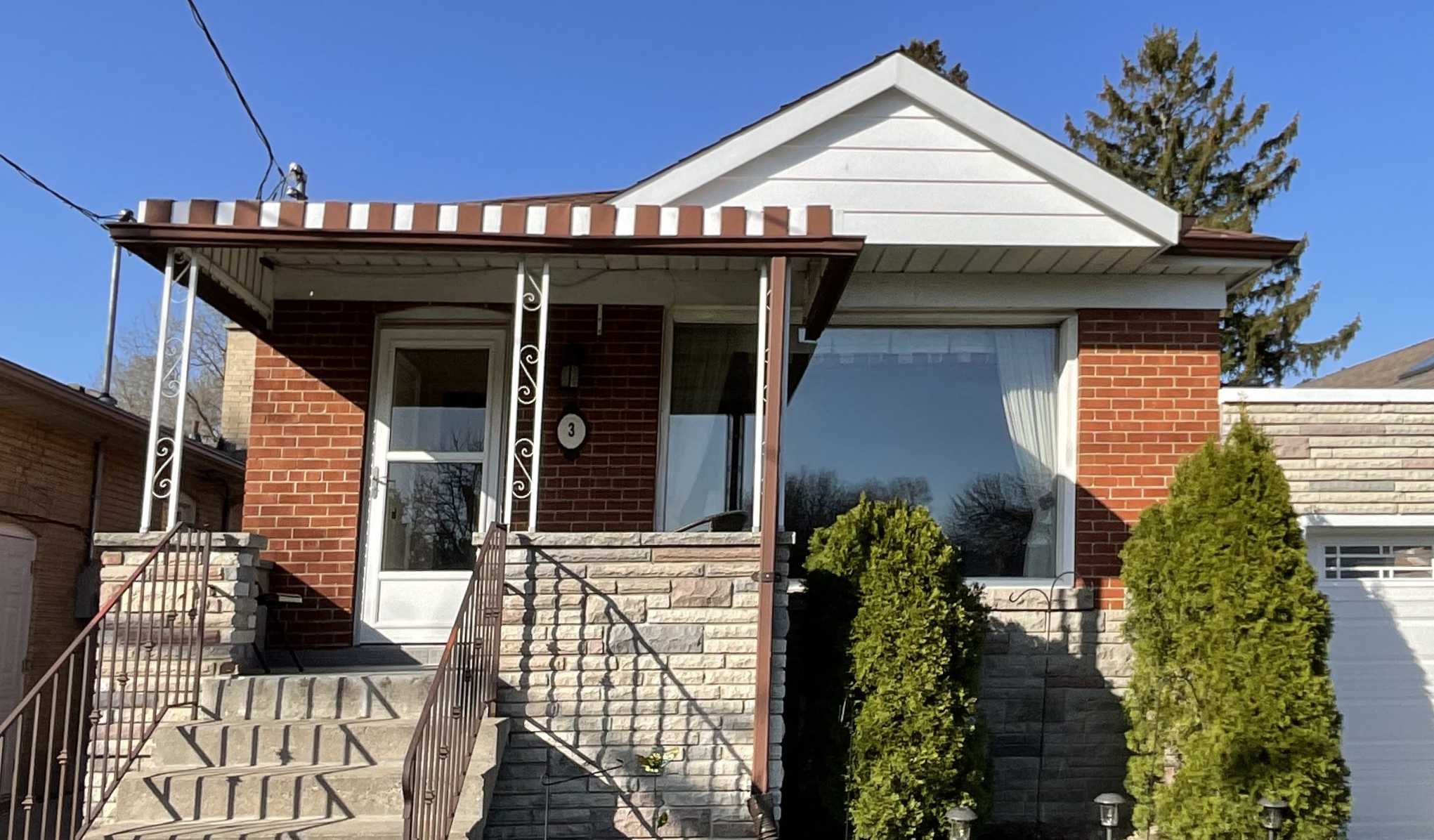 Front Porch Painting in Woodbine Heights After