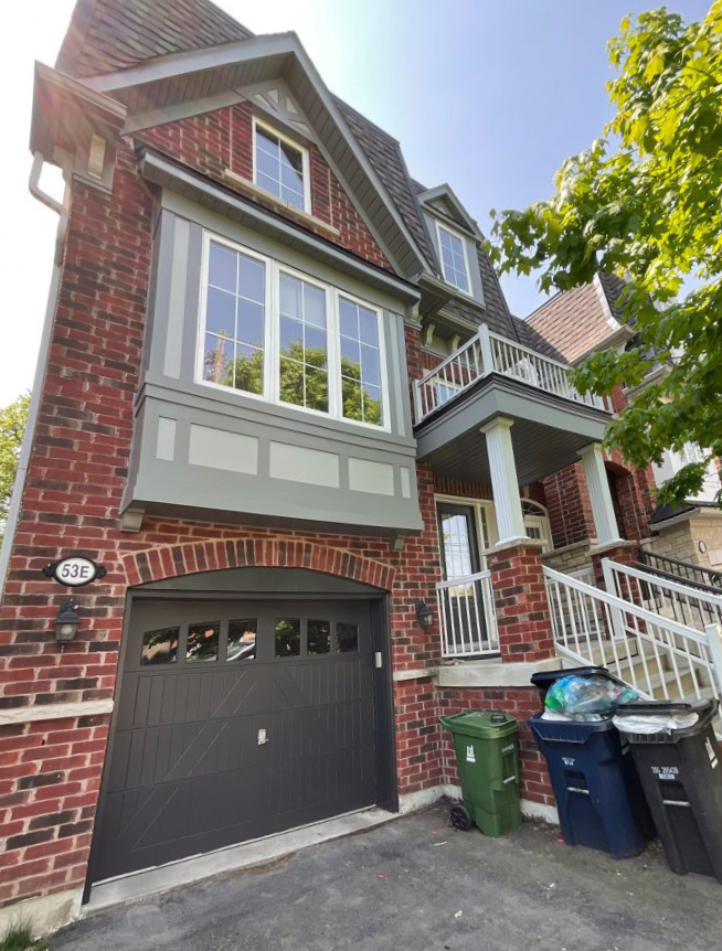 Tidying Up the Trim in the Danforth Before