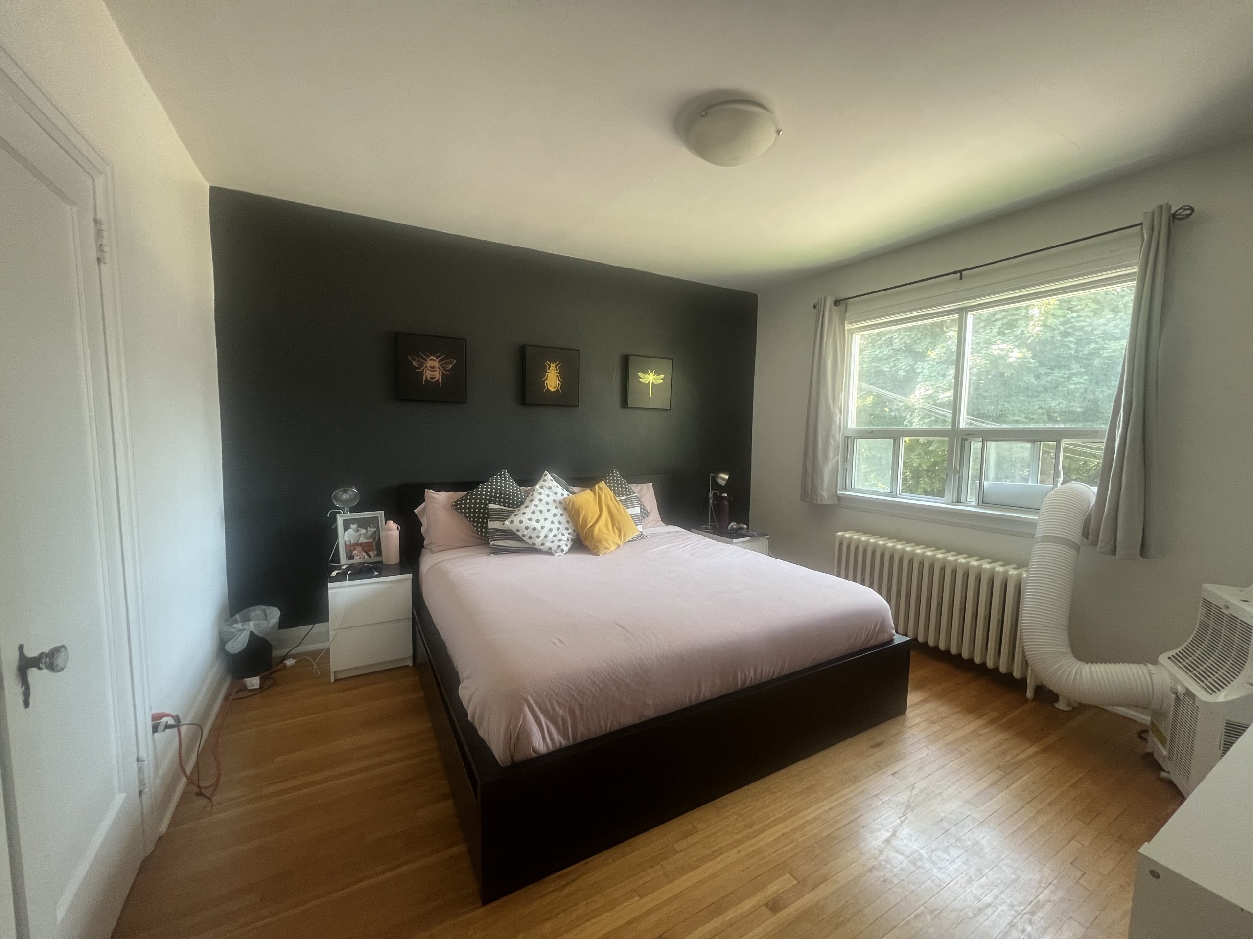 Bedroom Accent Wall After