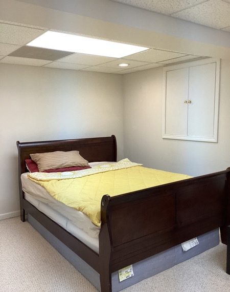 Basement Bedroom Before