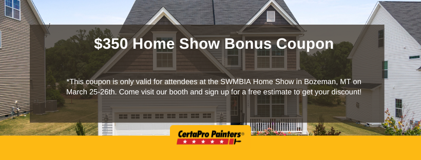 350 off home show bonus coupon