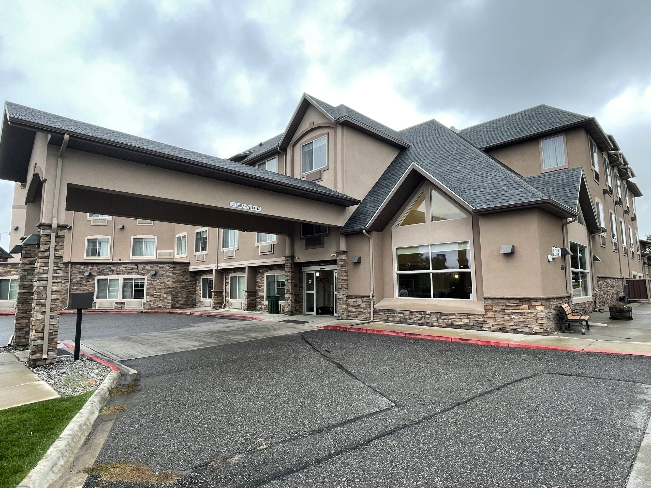 before photo of hotel