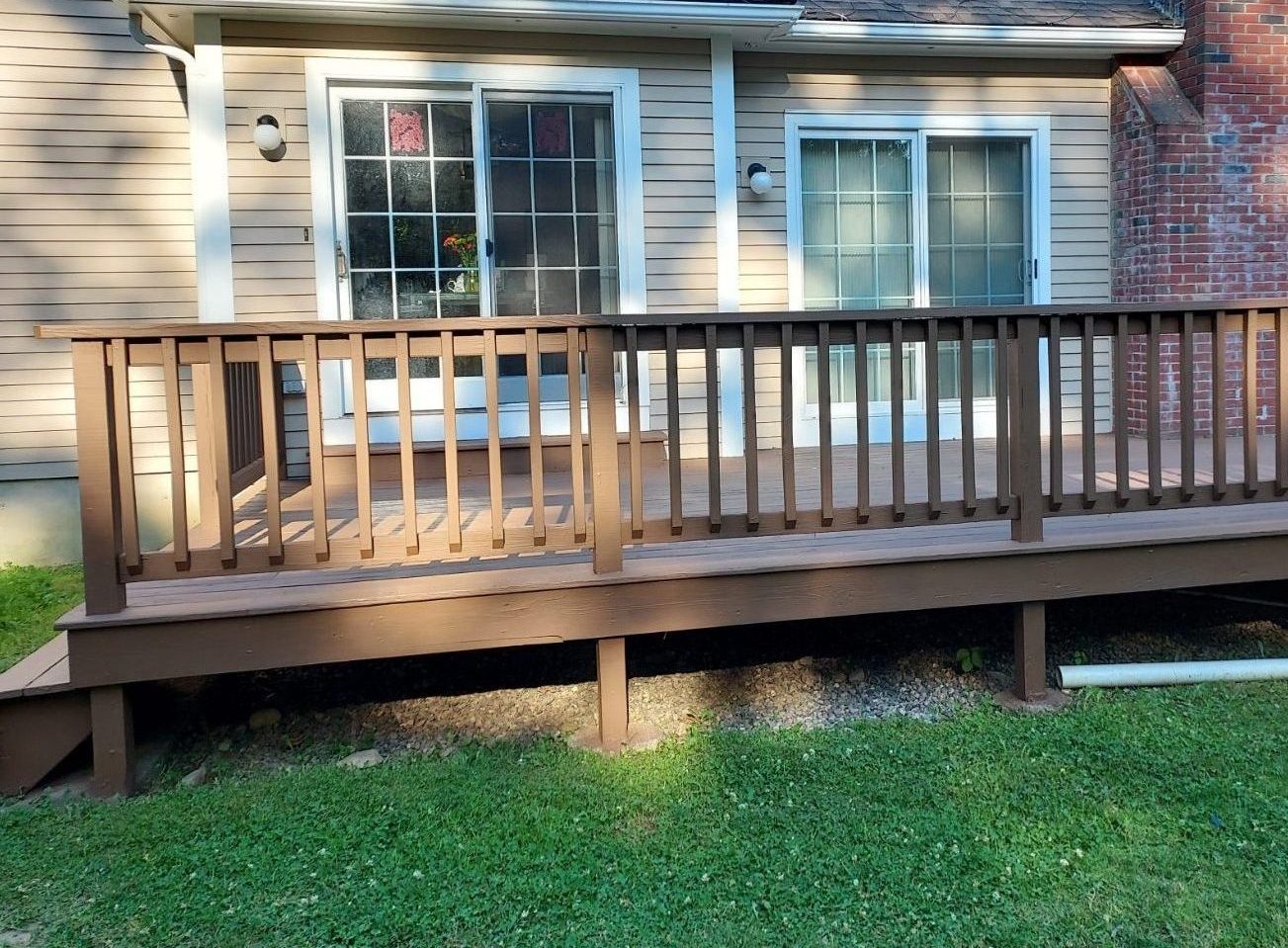 Residential Deck Transformation After