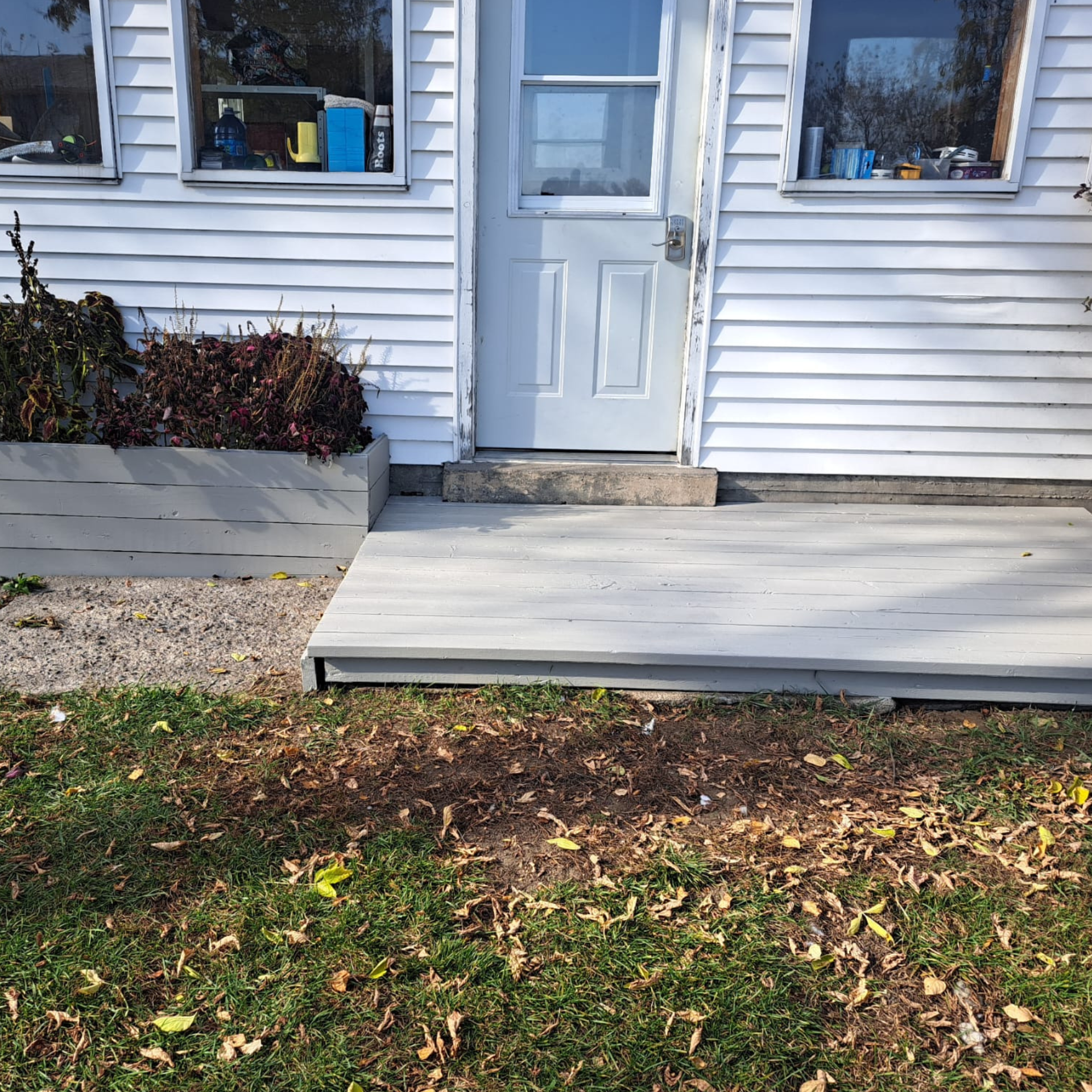 Exterior Landing Painting After