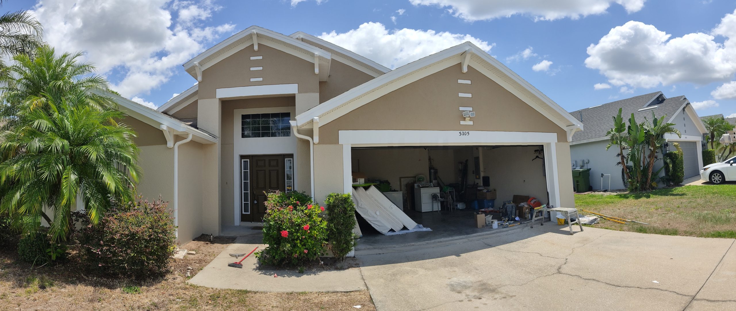 Exterior Home Work - After the job