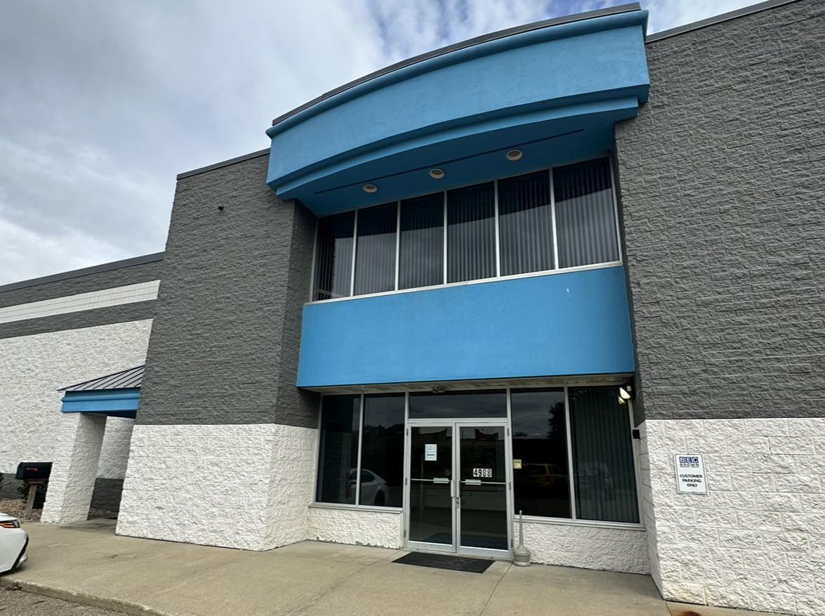 Commercial Exterior Work in North Canton, OH Before