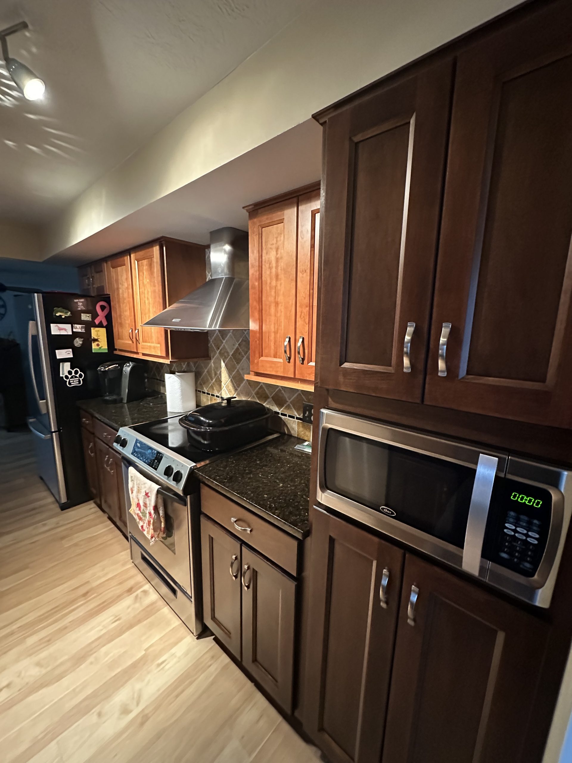 Cabinet Painting in North Canton, OH Before