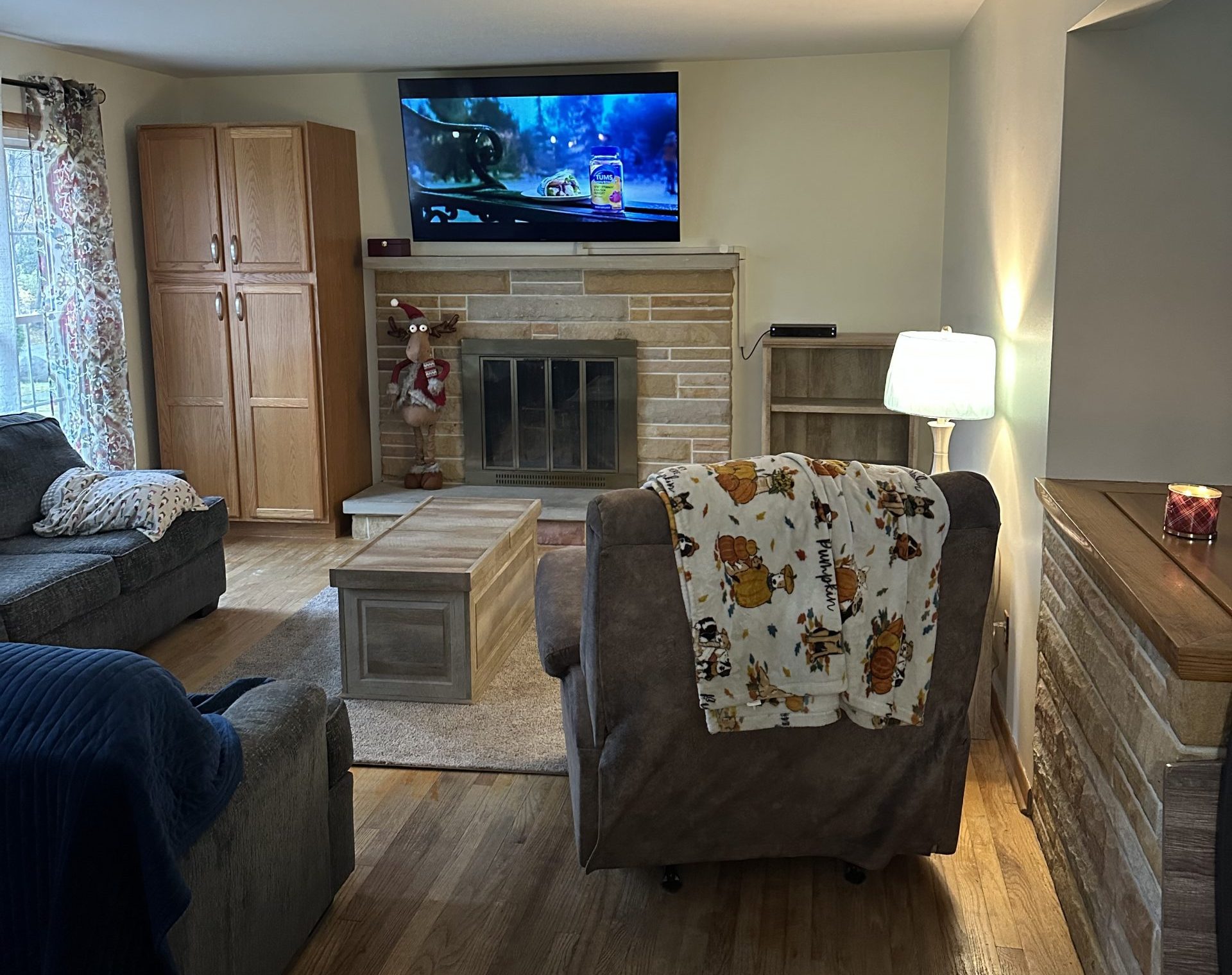 Living Room Painting in Canton, OH After