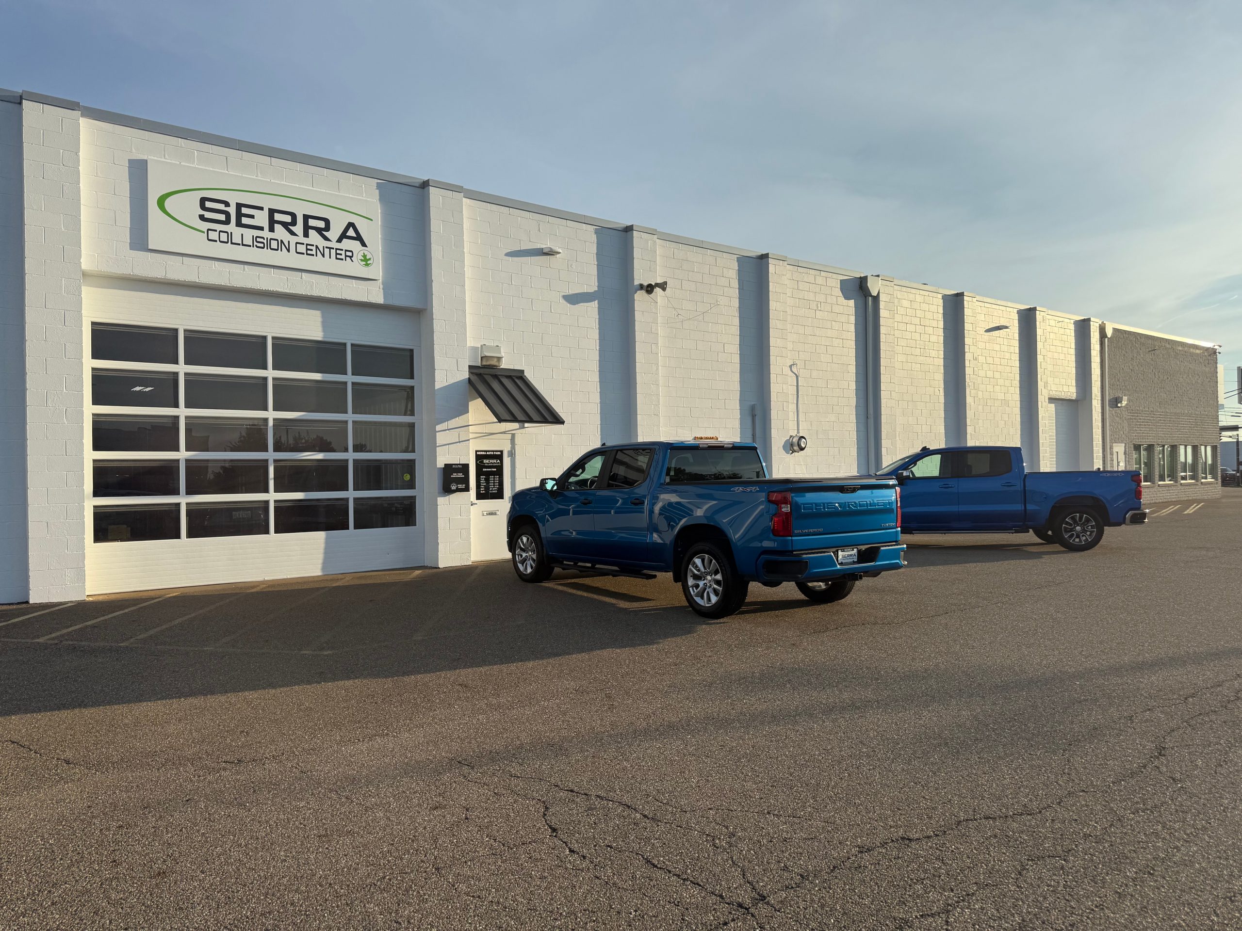 Collision Center Painting in Akron, OH After