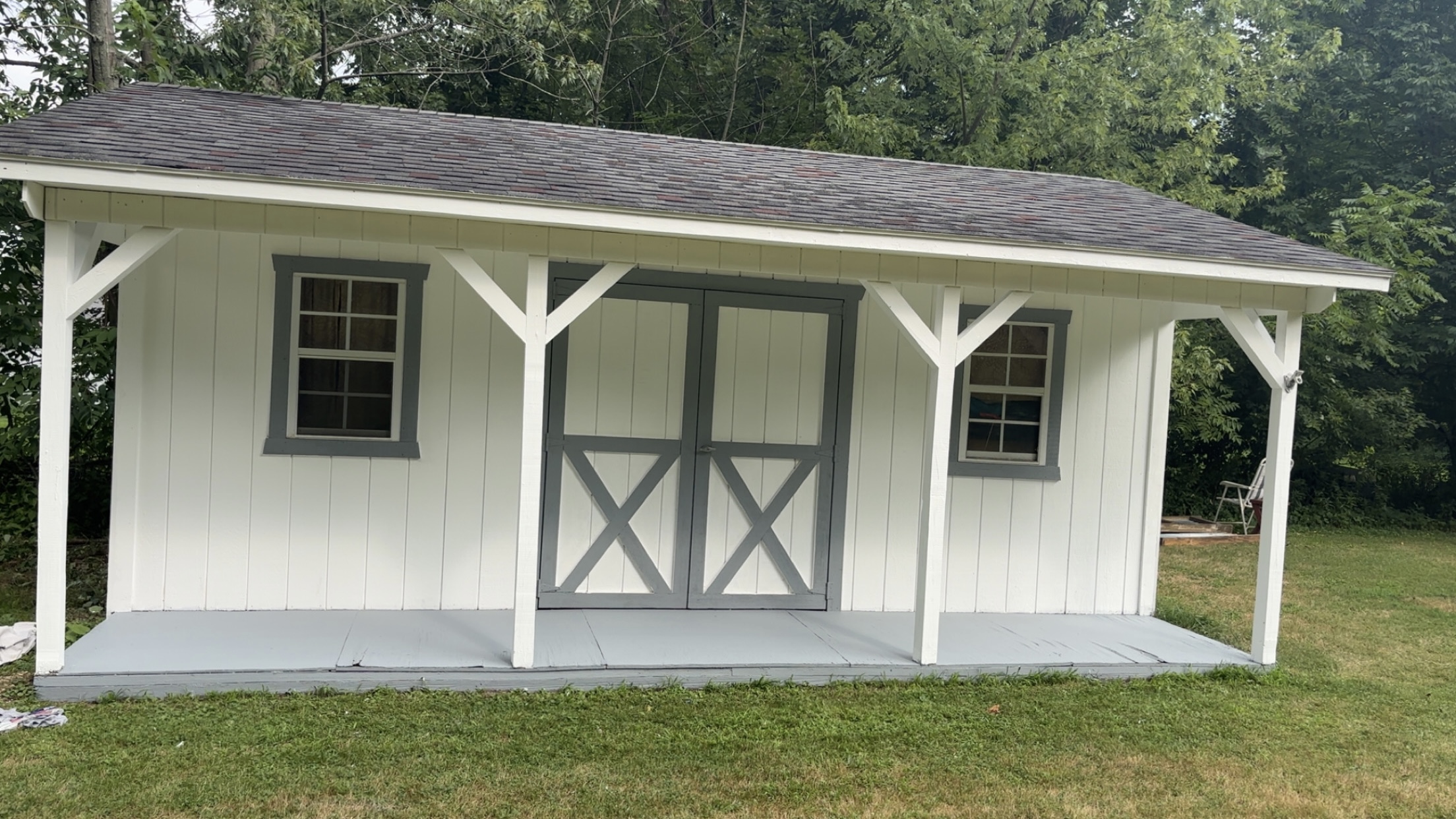 Shed Painting in Green, Ohio After