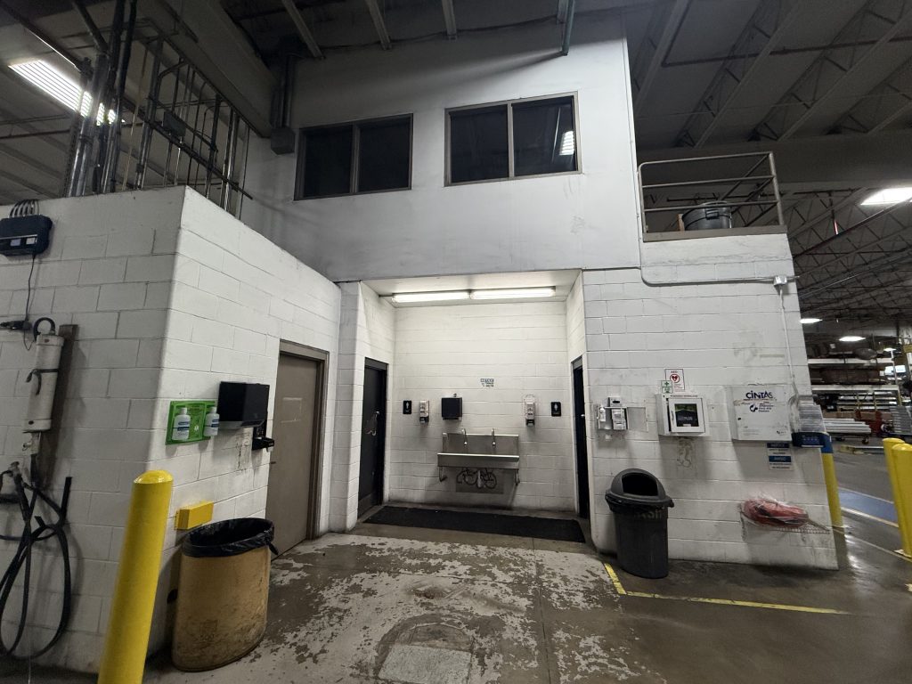 Commercial Interior Painting in Millersburg, OH Before