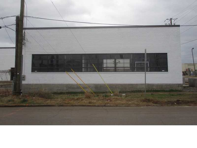 Commercial Building Side Exterior Painting After