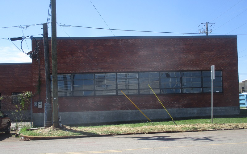 Commercial Building Side Exterior Painting Before