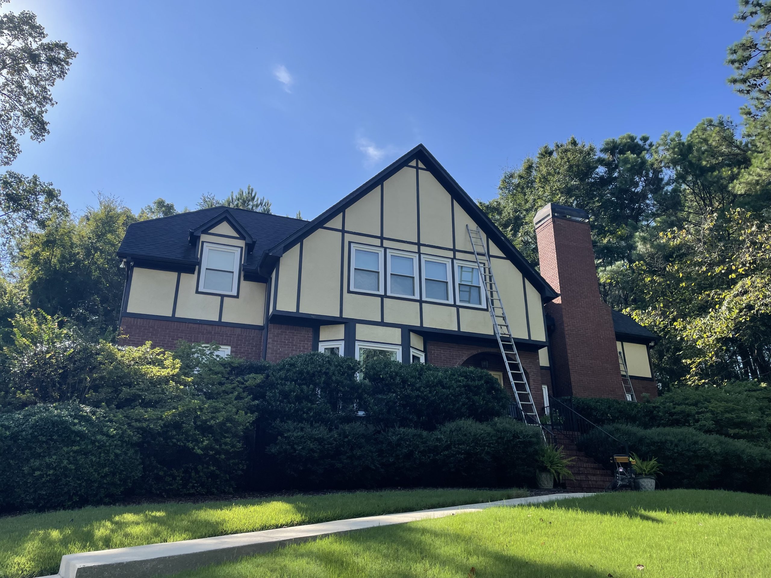Residential Siding and Trim Painting Before