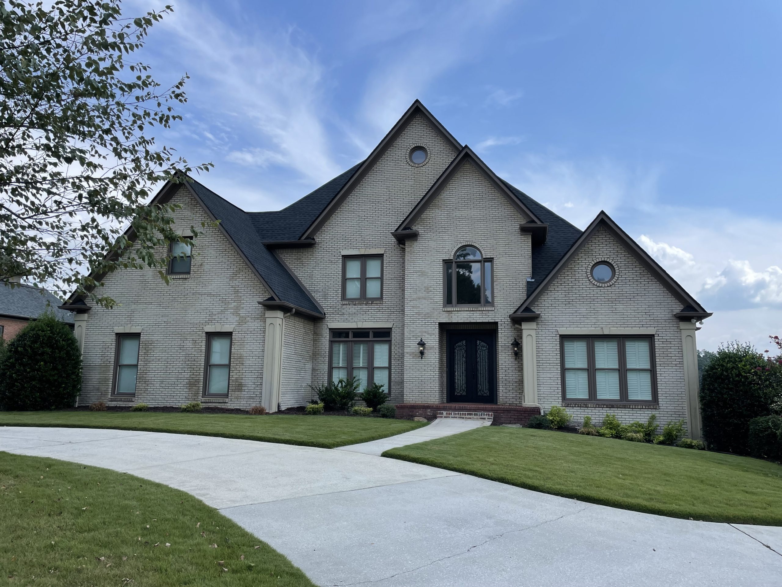 Residential Brick Painting Before