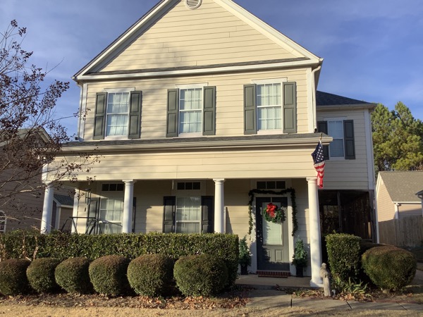 Residential Exterior Painting Before & After Before