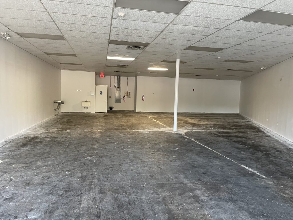 The Bark Park Interior Painting Before & After Before