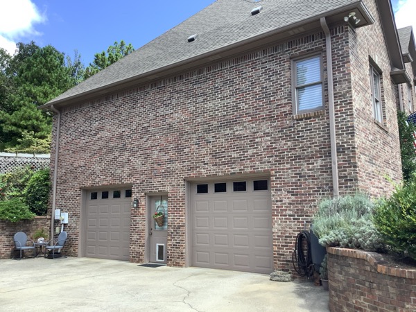 Hoover Exterior Painting Before & After Before