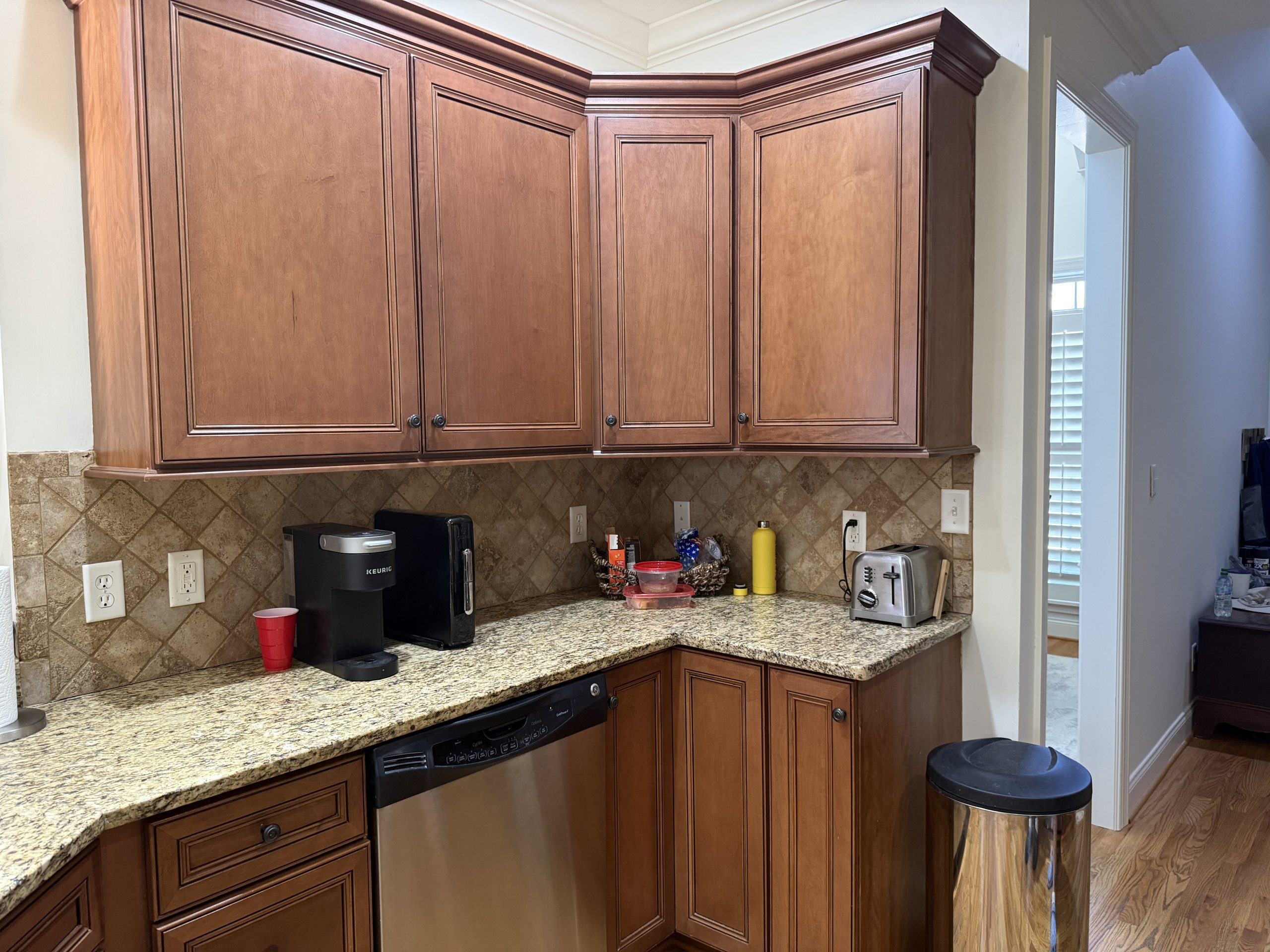 Leeds Cabinet Painting Before & After Before