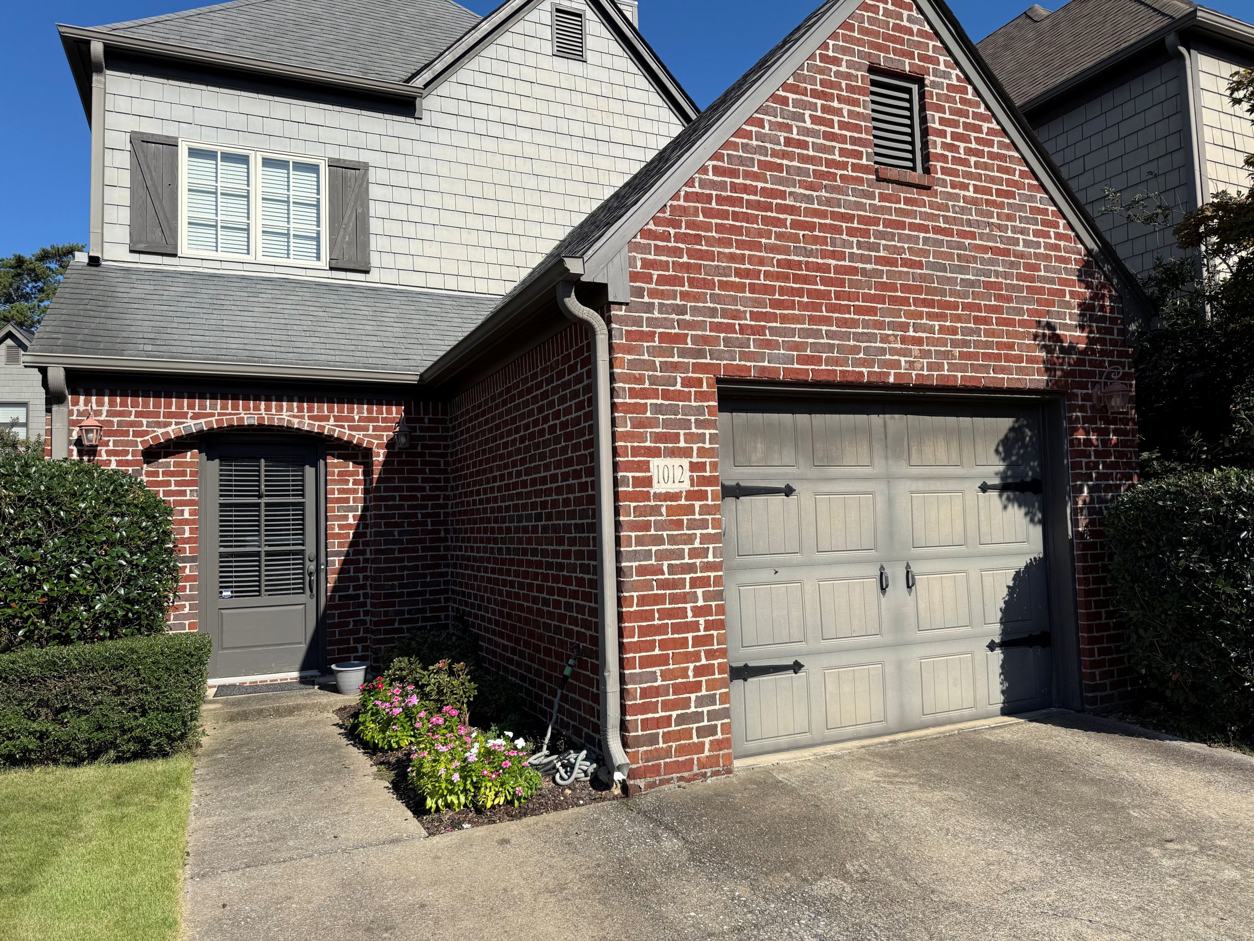 Dunnavant Valley Exterior Trim Painting Before & After Before