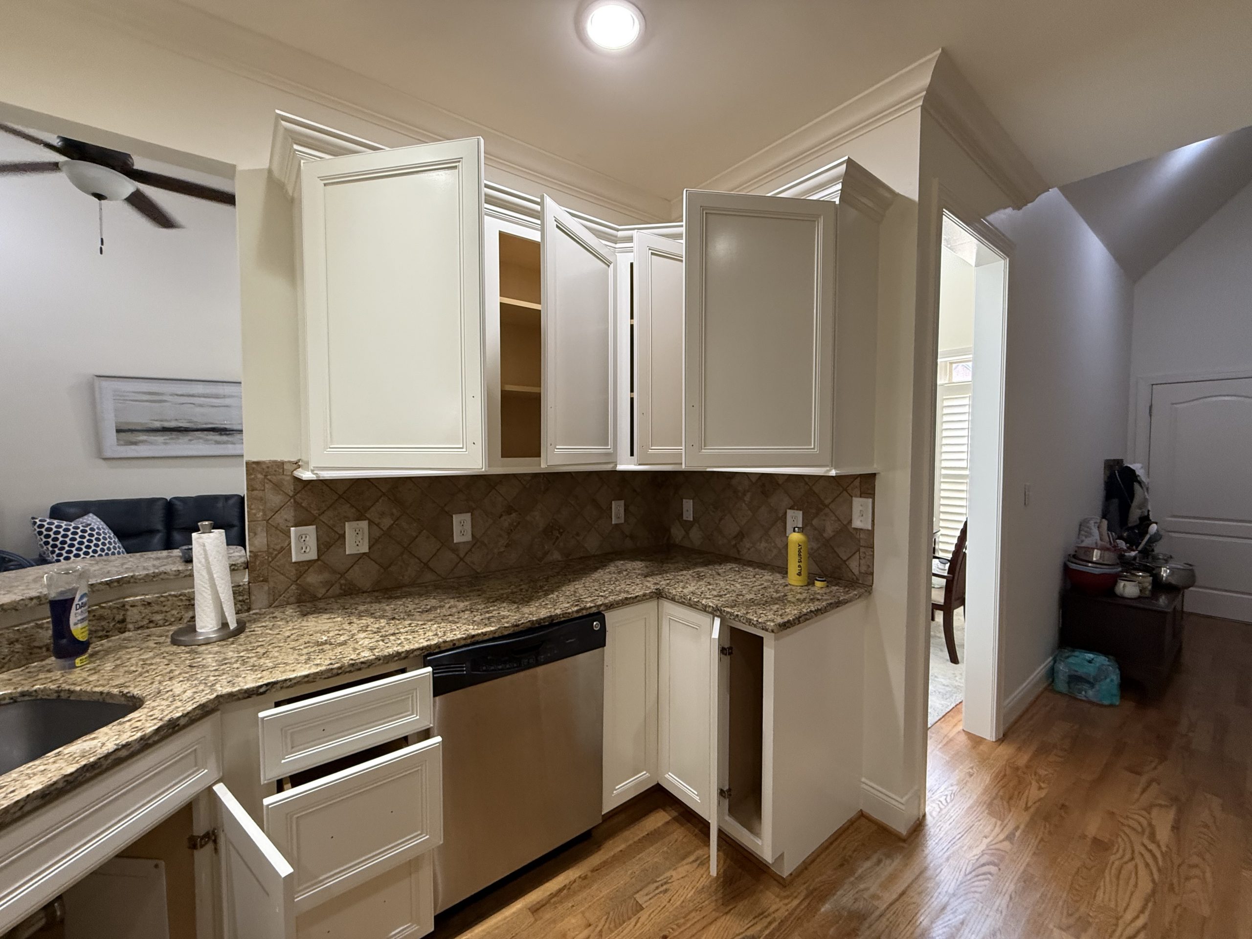 Leeds Cabinet Painting Before & After After