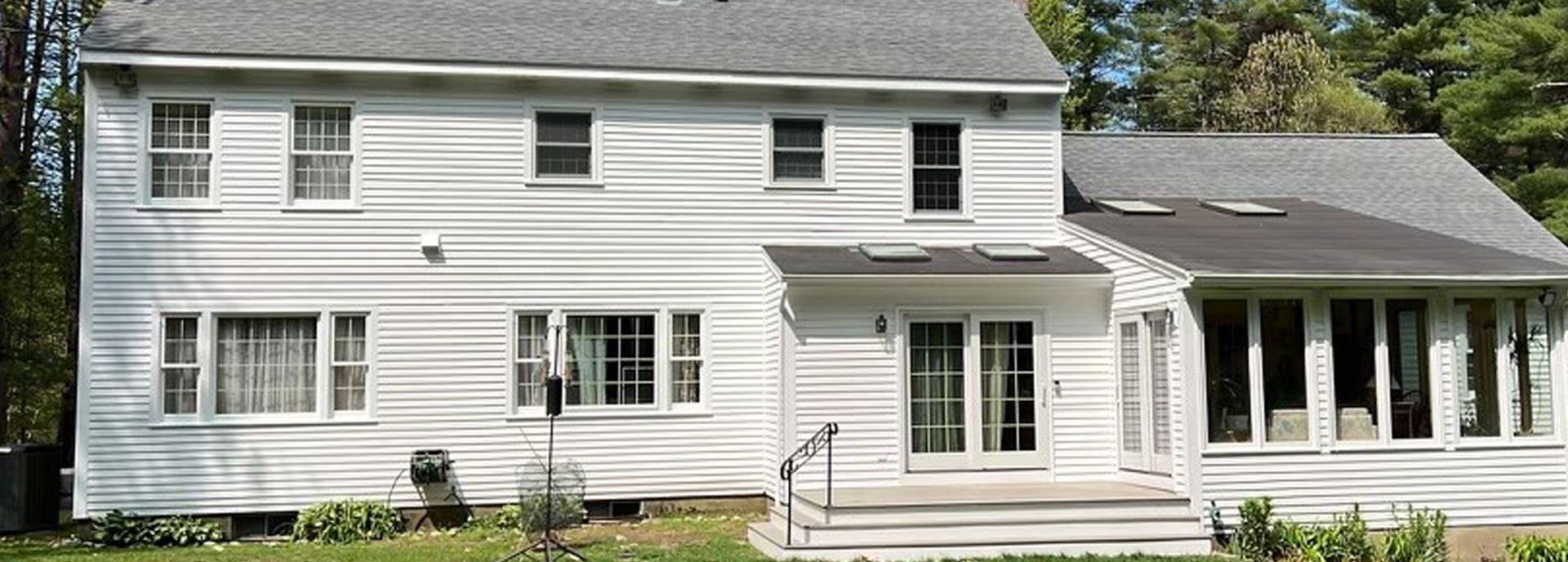 After exterior painting hollis, NH