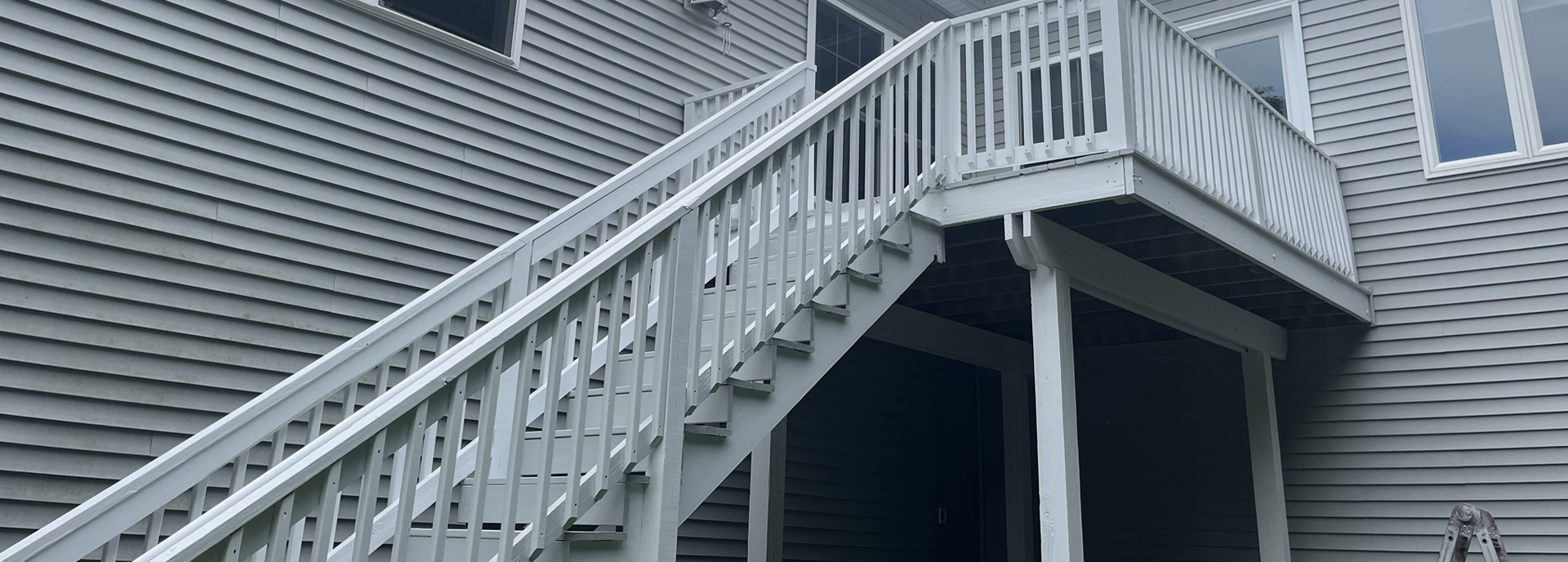 After Deck Painting Milford, NH